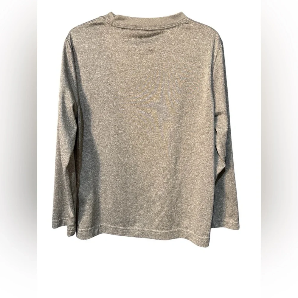 Nike Kids Gray Long Sleeve Shirt - Picture 3 of 5